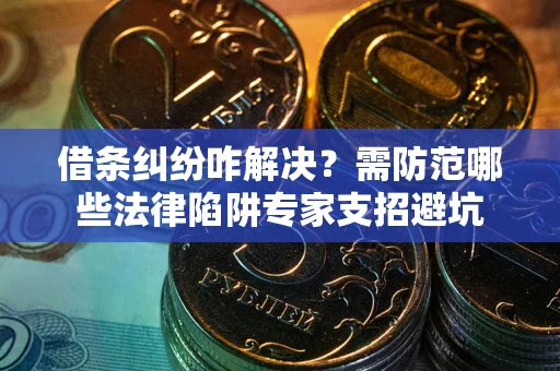 济南借条纠纷咋解决？需防范哪些法律陷阱专家支招避坑
