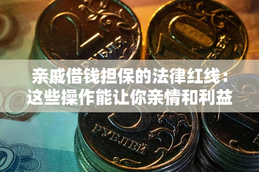济南亲戚借钱担保的法律红线：这些操作能让你亲情和利益两不误