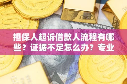 济南担保人起诉借款人流程有哪些？证据不足怎么办？专业律师解答