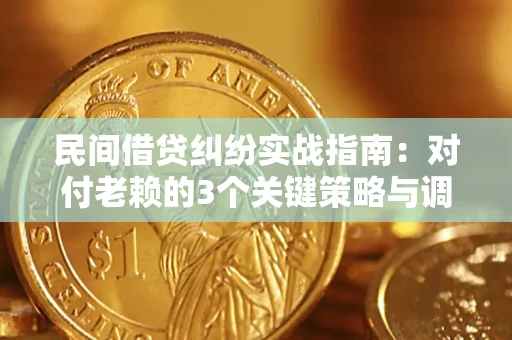 济南民间借贷纠纷实战指南：对付老赖的3个关键策略与调解盲区解析