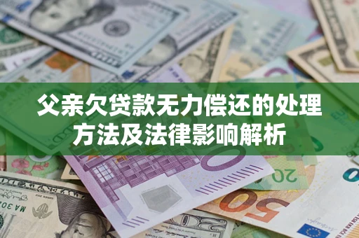 济南父亲欠贷款无力偿还的处理方法及法律影响解析